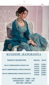 Rangrasiya By Vinay Kuleesh Chinon Wedding Wear Salwar Kameez Wholesale Online
